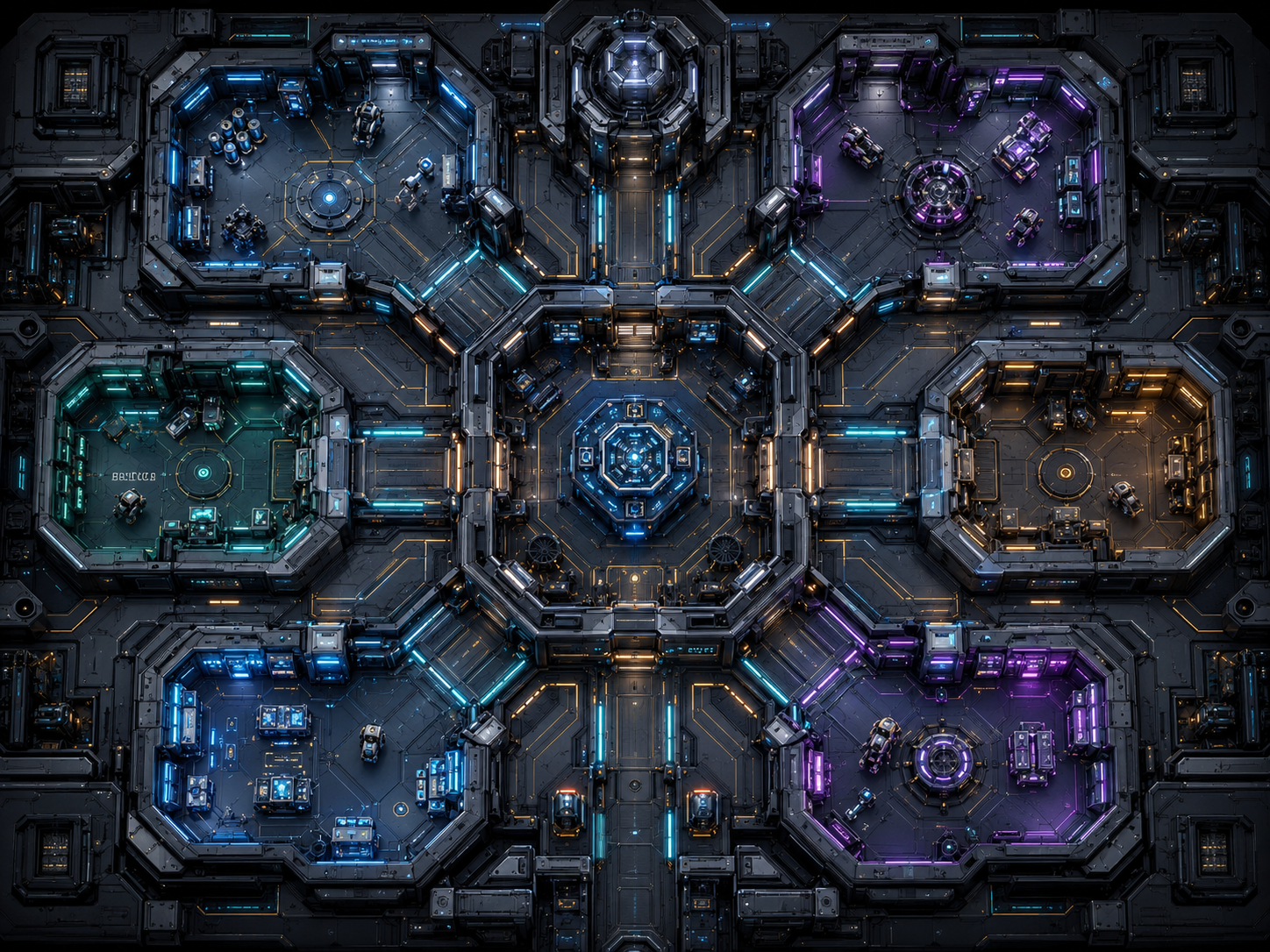 Top-down cyber-industrial Trillion Hub
